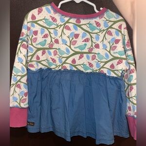 Matilda Jane long sleeve top size 4, girls Christmas boutique top VGUC, crewneck